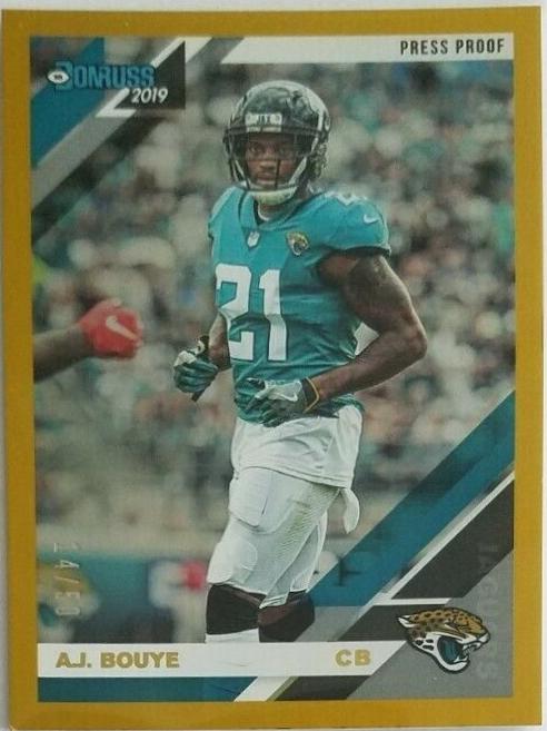A.J. Bouye [Gold Press Proof] #126
