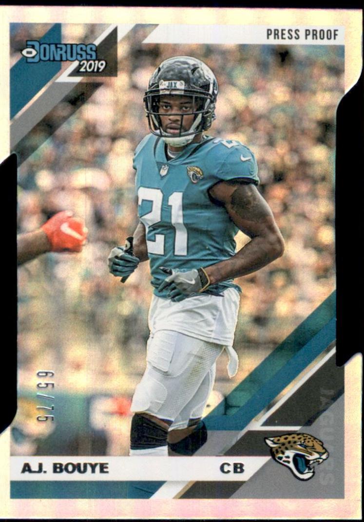 A.J. Bouye [Silver Die Cut Press Proof] #126