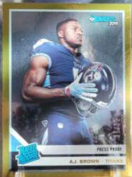 A.J. Brown [Gold Press Proof] #314