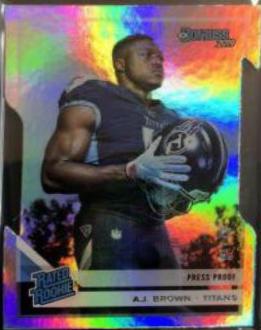 A.J. Brown [Silver Die Cut Press Proof] #314