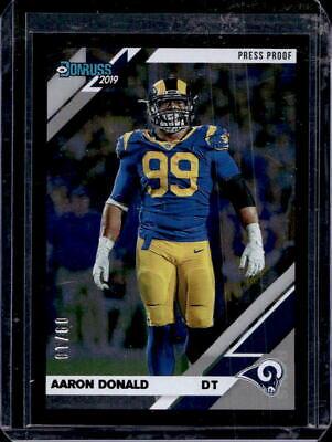 Aaron Donald [Black Press Proof] #140