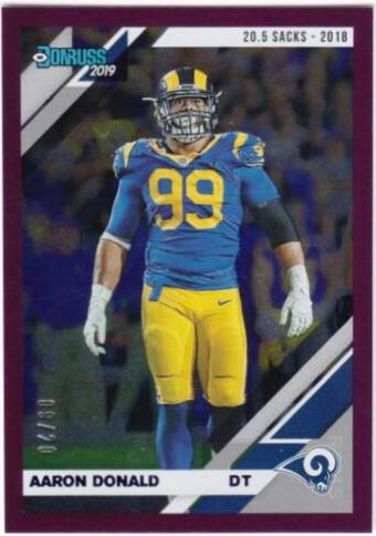 Aaron Donald [Season Stat Line] #140