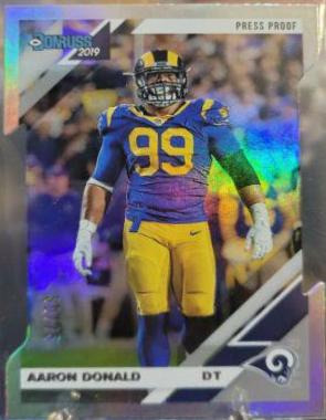 Aaron Donald [Silver Die Cut Press Proof] #140