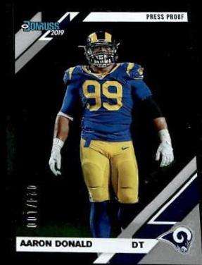 Aaron Donald [Silver Press Proof] #140