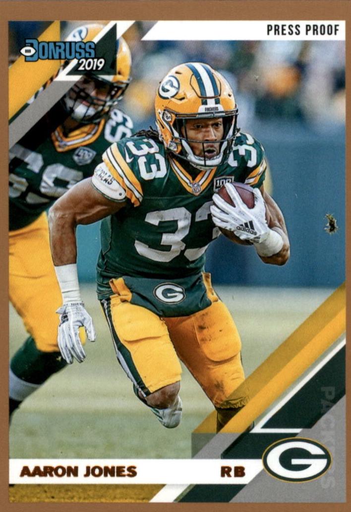 Aaron Jones [Bronze Press Proof] #100