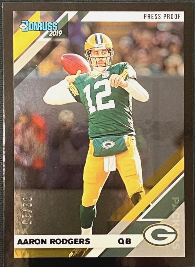 Aaron Rodgers [Black Press Proof] #98
