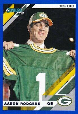 Aaron Rodgers [Blue Press Proof] #98