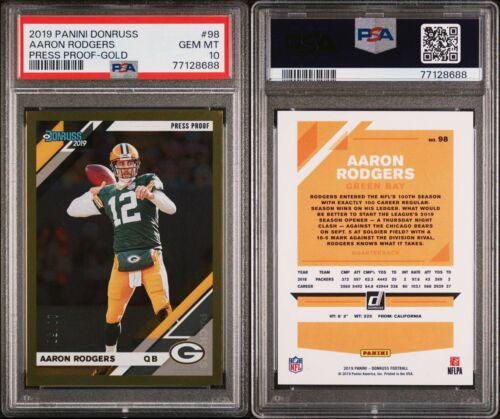 Aaron Rodgers [Gold Press Proof] #98