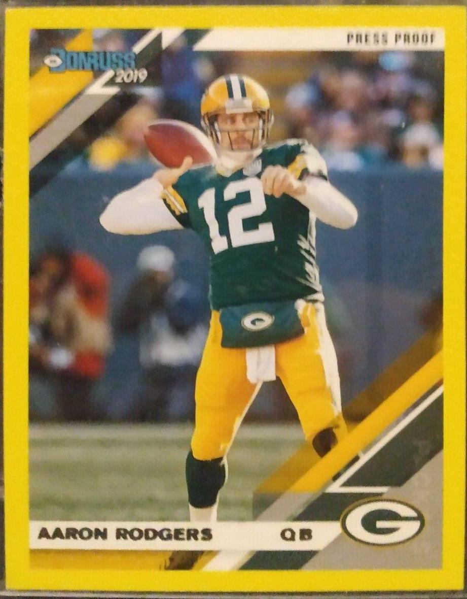 Aaron Rodgers [Yellow Press Proof] #98
