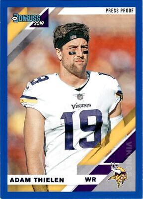 Adam Thielen [Blue Press Proof] #156