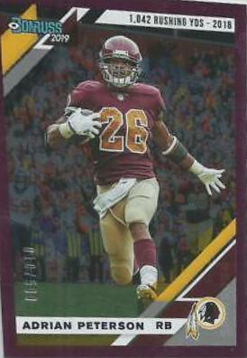 Adrian Peterson [Season Stat Line] #250