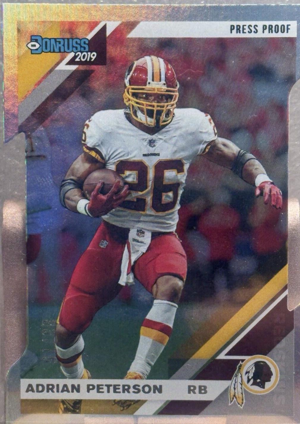 Adrian Peterson [Silver Die Cut Press Proof] #250