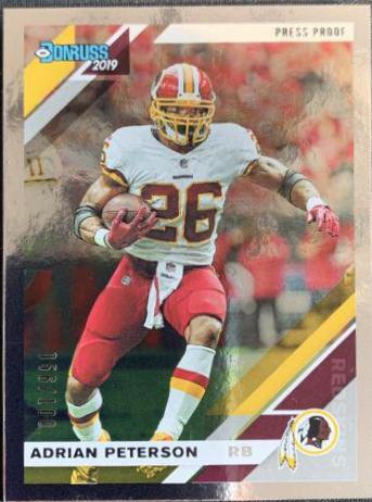 Adrian Peterson [Silver Press Proof] #250