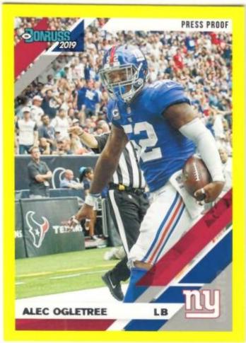 Alec Ogletree [Yellow Press Proof] #183