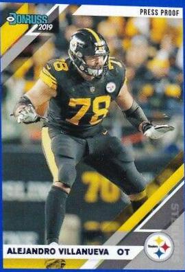 Alejandro Villanueva [Blue Press Proof] #217