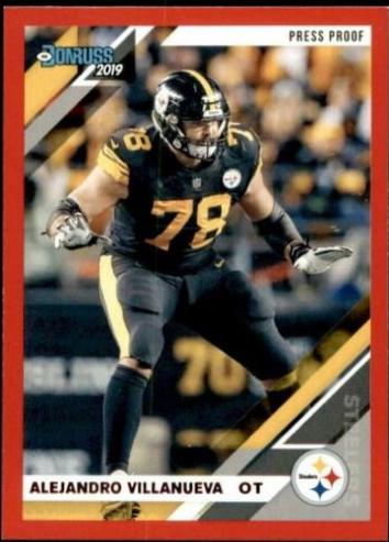 Alejandro Villanueva [Red Press Proof] #217