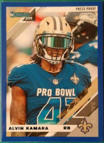Alvin Kamara [Blue Press Proof] #171