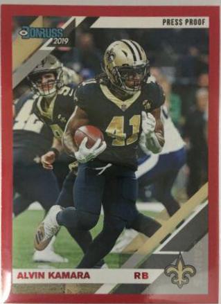 Alvin Kamara [Red Press Proof] #171