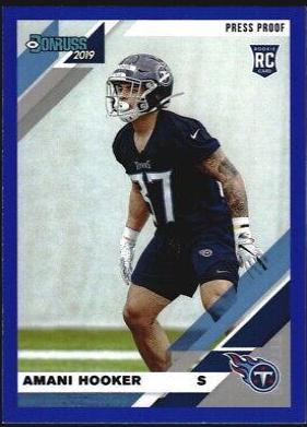Amani Hooker [Blue Press Proof] #290