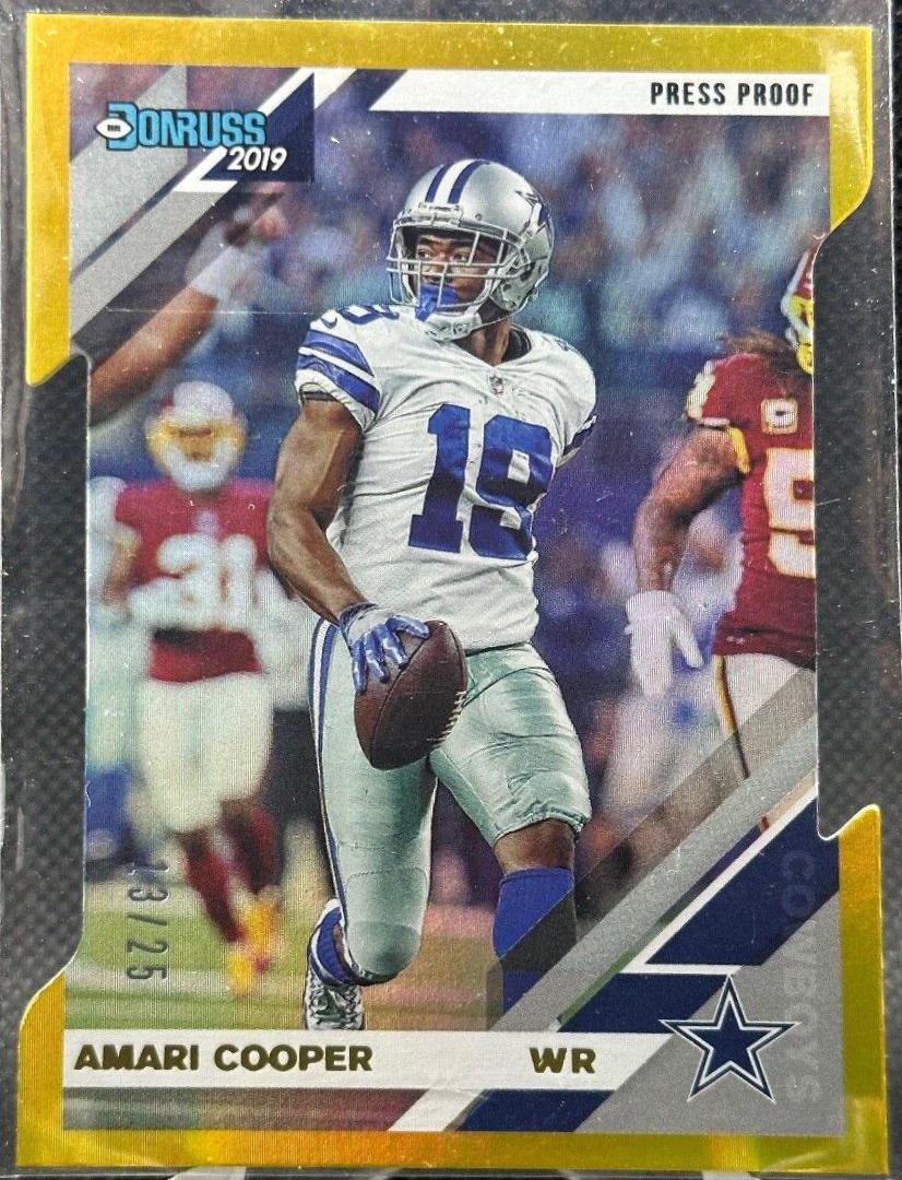 Amari Cooper [Gold Press Proof] #77