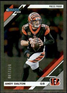Andy Dalton [Silver Press Proof] #57