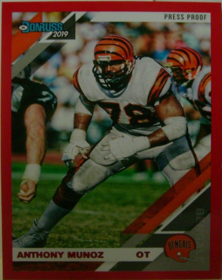 Anthony Munoz [Red Press Proof] #64
