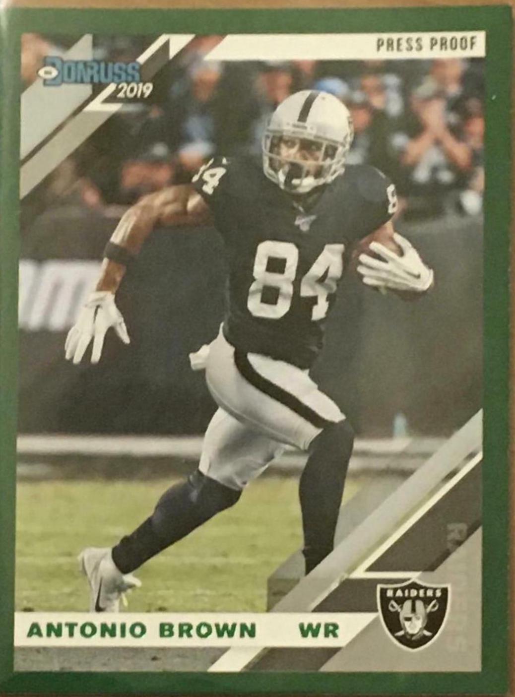 Antonio Brown [Green Press Proof] #212