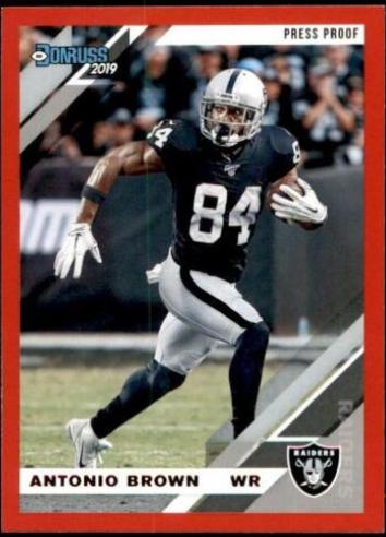 Antonio Brown [Red Press Proof] #212