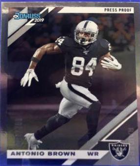 Antonio Brown [Silver Press Proof] #212
