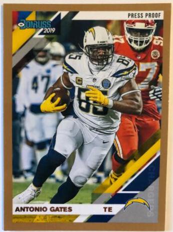 Antonio Gates [Bronze Press Proof] #136