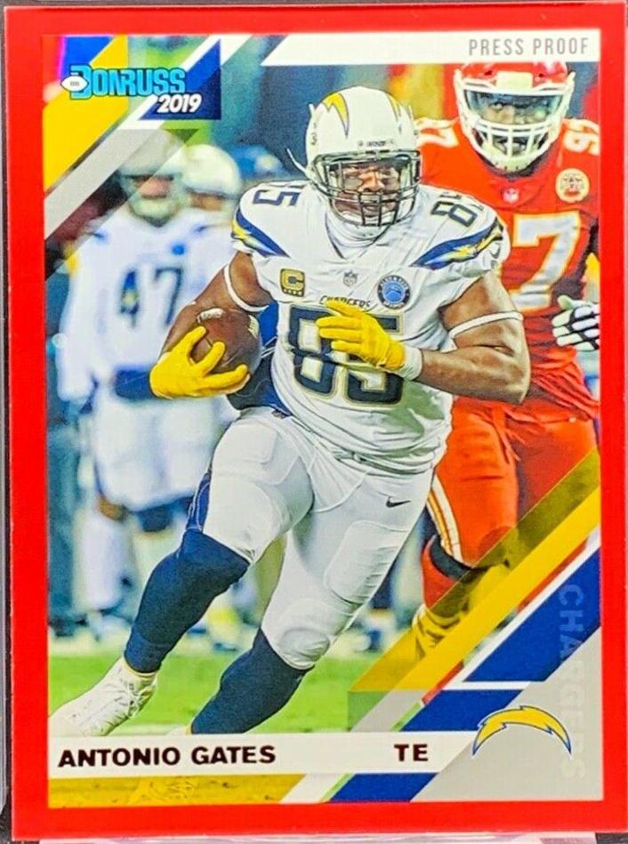 Antonio Gates [Red Press Proof] #136