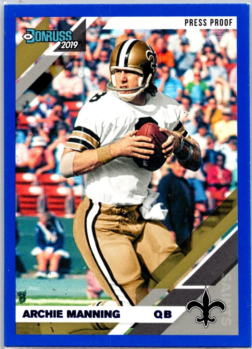 Archie Manning [Blue Press Proof] #177