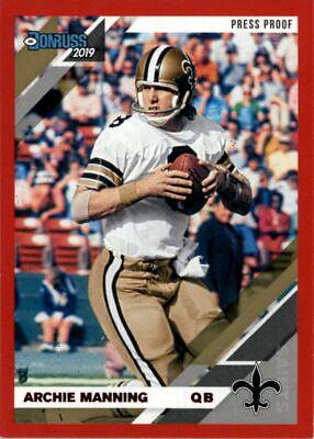 Archie Manning [Red Press Proof] #177