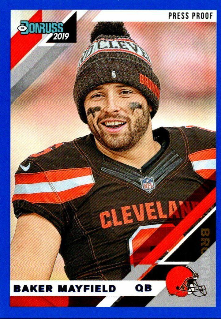 Baker Mayfield [Blue Press Proof] #65