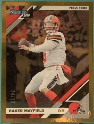 Baker Mayfield [Gold Press Proof] #65