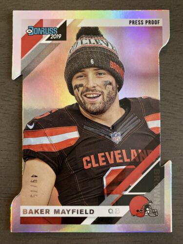 Baker Mayfield [Silver Die Cut Press Proof] #65