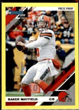 Baker Mayfield [Yellow Press Proof] #65