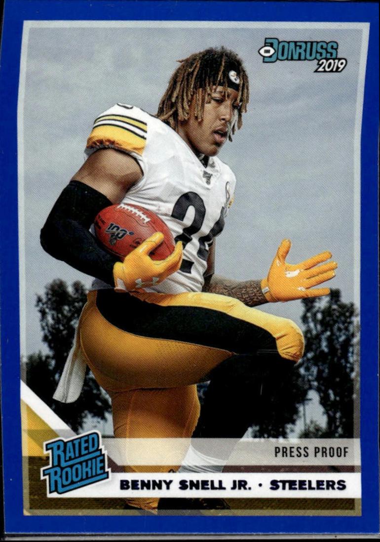 Benny Snell Jr. [Blue Press Proof] #335