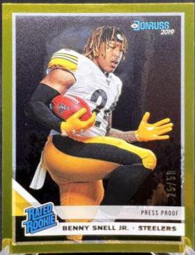 Benny Snell Jr. [Gold Press Proof] #335