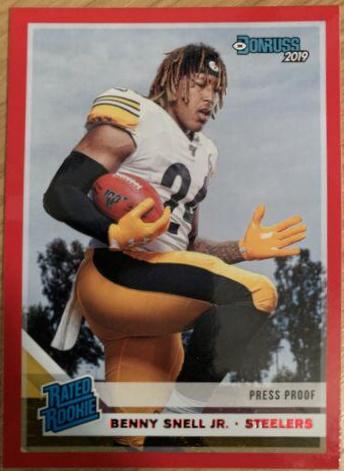 Benny Snell Jr. [Red Press Proof] #335