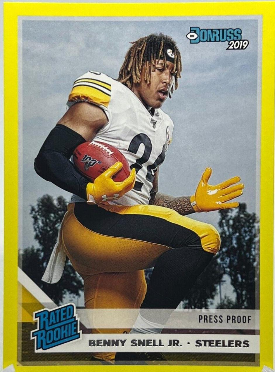 Benny Snell Jr. [Yellow Press Proof] #335