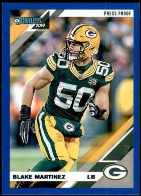 Blake Martinez [Blue Press Proof] #103