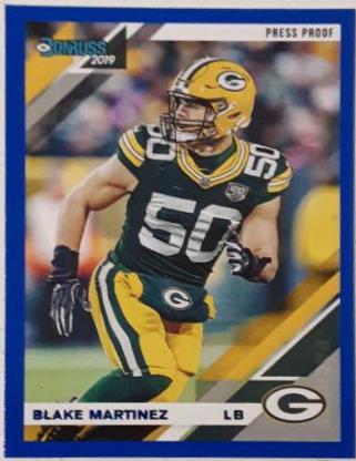 Blake Martinez [Yellow Press Proof] #103