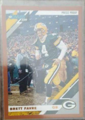 Brett Favre [Bronze Press Proof] #105