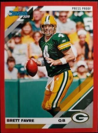 Brett Favre [Green Press Proof] #105