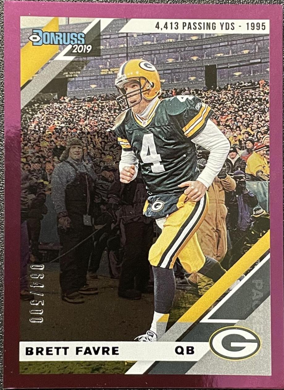 Brett Favre [Season Stat Line] #105