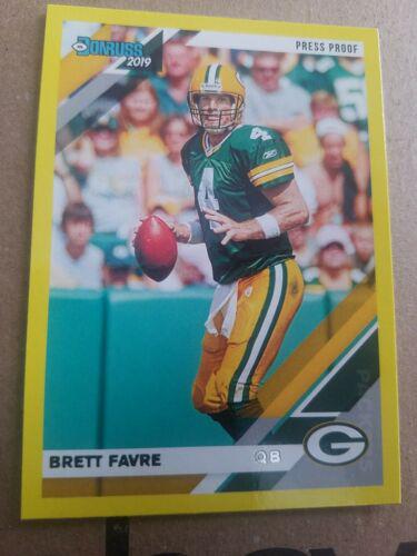 Brett Favre [Yellow Press Proof] #105