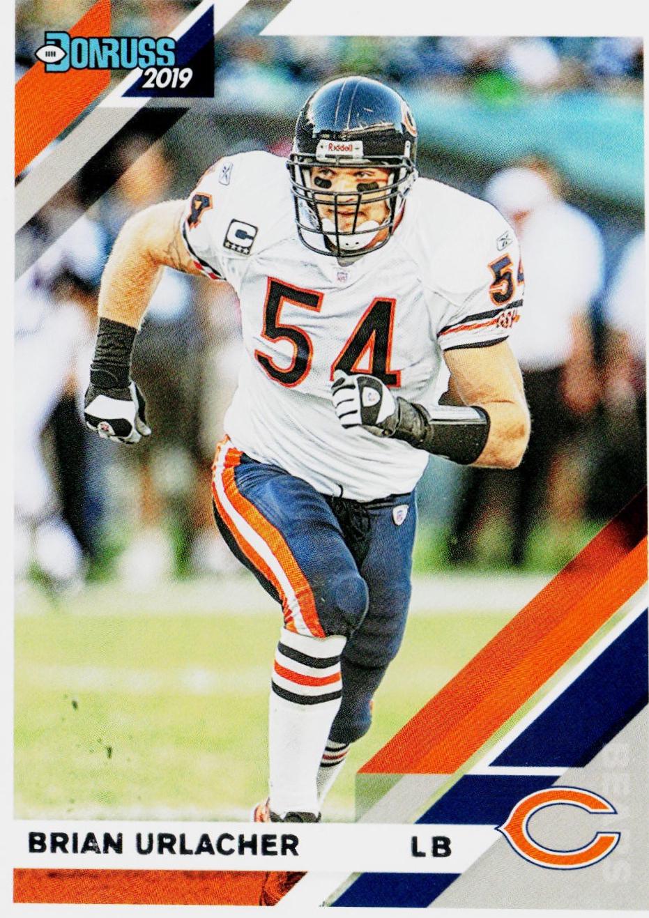 Brian Urlacher [Blue Press Proof] #56