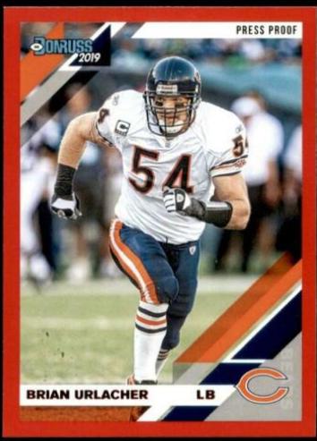 Brian Urlacher [Red Press Proof] #56