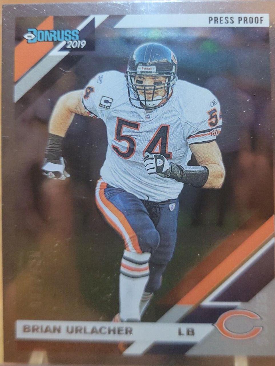 Brian Urlacher [Silver Press Proof] #56